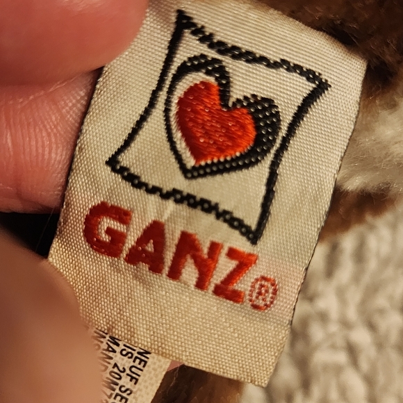 Ganz Webkinz Brown Reindeer Moose Plush Stuffed Animal Collectible Small EUC - Picture 3 of 6